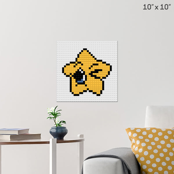 Star Brick Poster