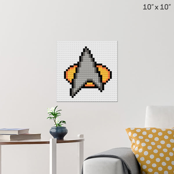 Star Trek Communicator Brick Poster