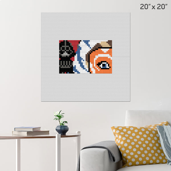 Star Wars Brick Poster