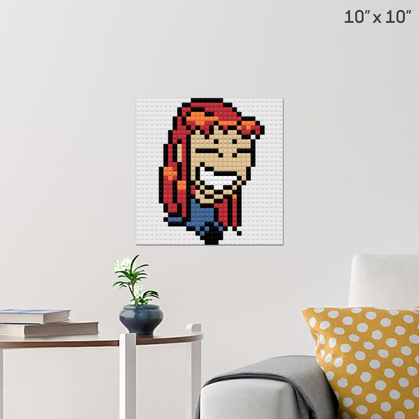 Starfire Brick Poster
