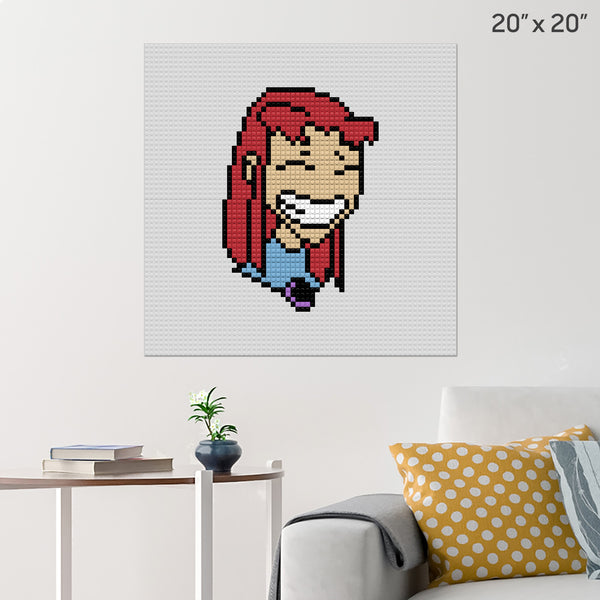 Starfire Brick Poster