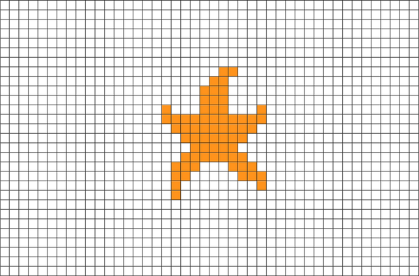 Starfish Pixel Art