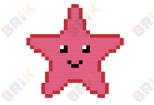 Starfish Pixel Art