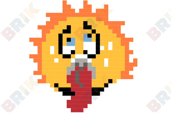 Stay Out of the Sun Day Pixel Art