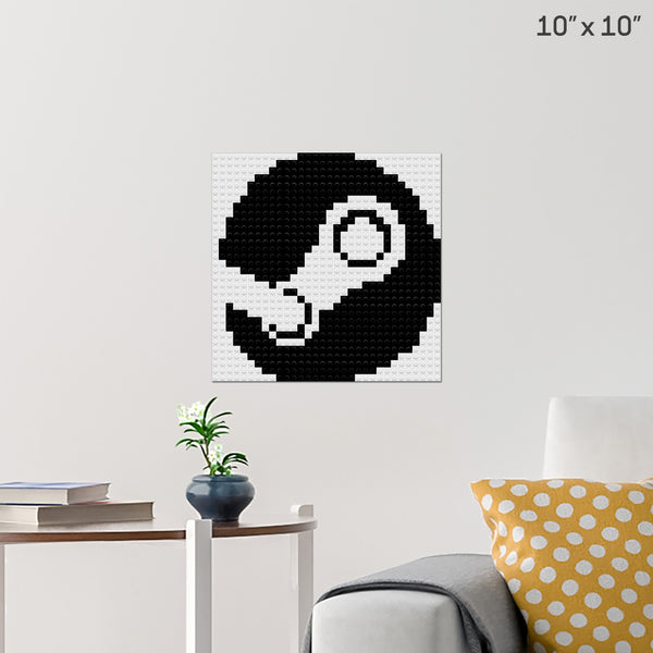 Steam  art Brick Poster