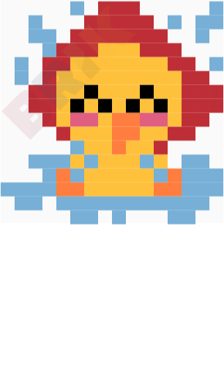 Step in a Puddle and Splash Your Friend's Day Pixel Art