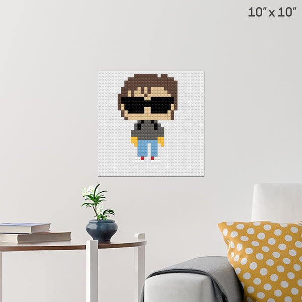 Steve Harrington Brick Poster