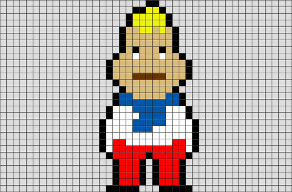Steven Universe Onion Pixel Art