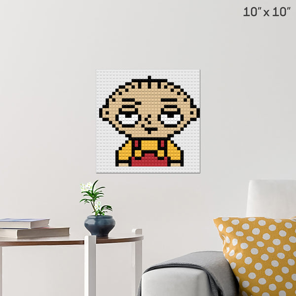 stewart gilligan griffin Brick Poster