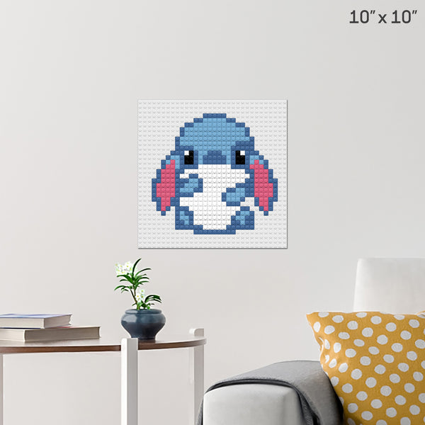 stitch Brick Poster
