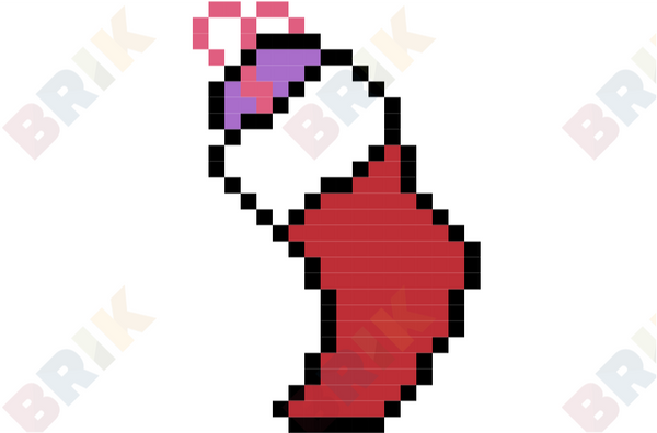 Stocking Pixel Art