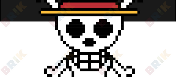Straw Hat Pirates Pixel Art