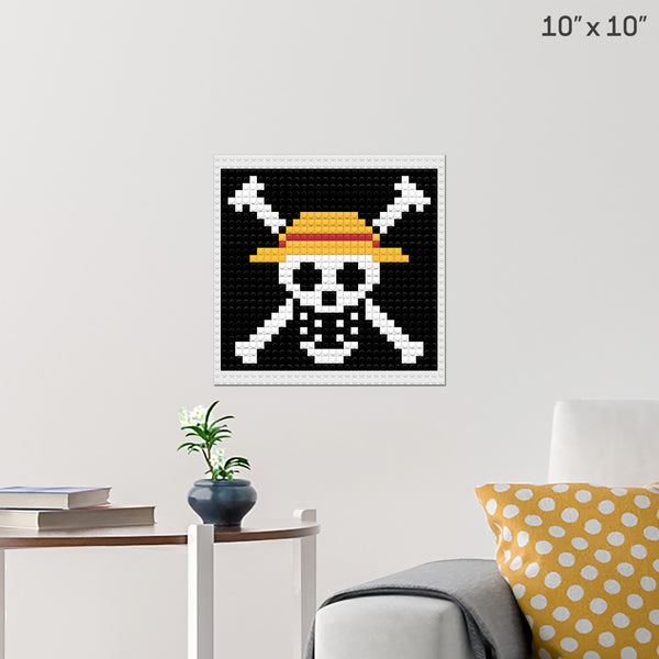 Straw Hat Pirates Brick Poster