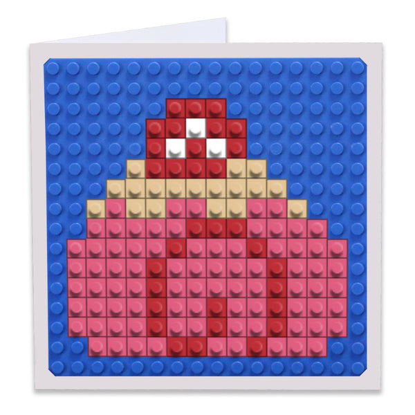 Strawberry Cake Greeting Card