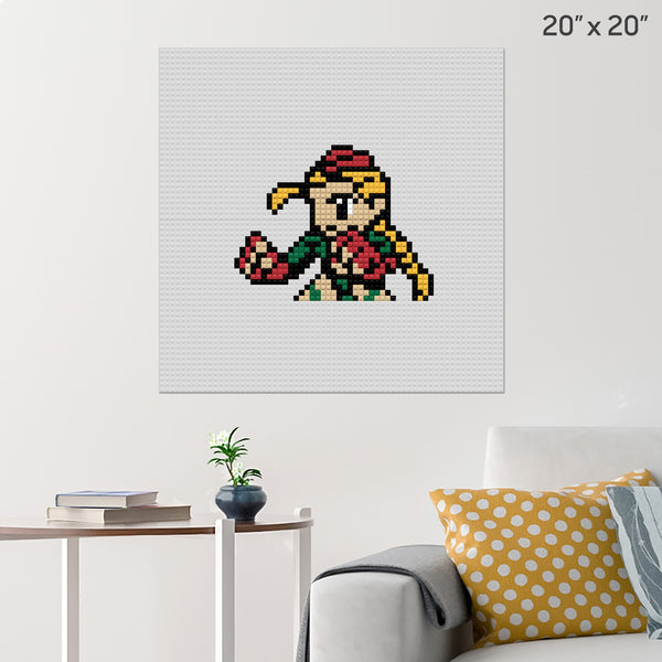 Street Fighter Cammy Brick Poster