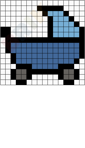 Stroller Pixel Art