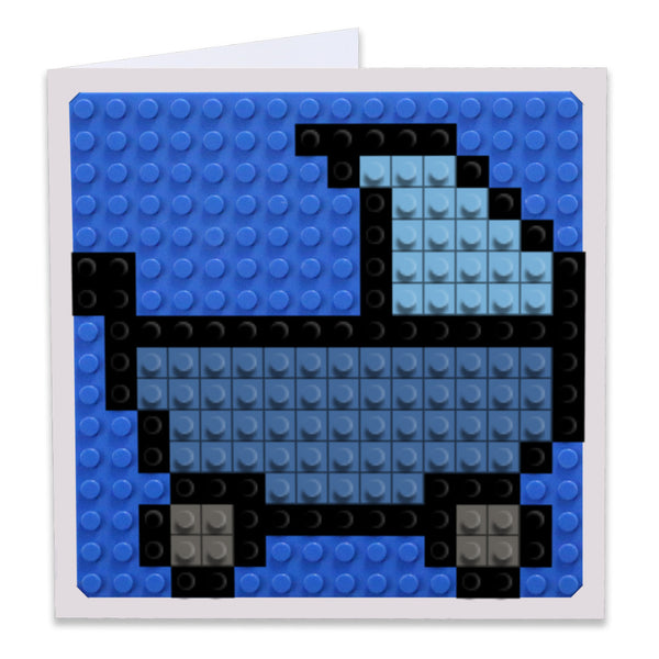 Stroller Greeting Card