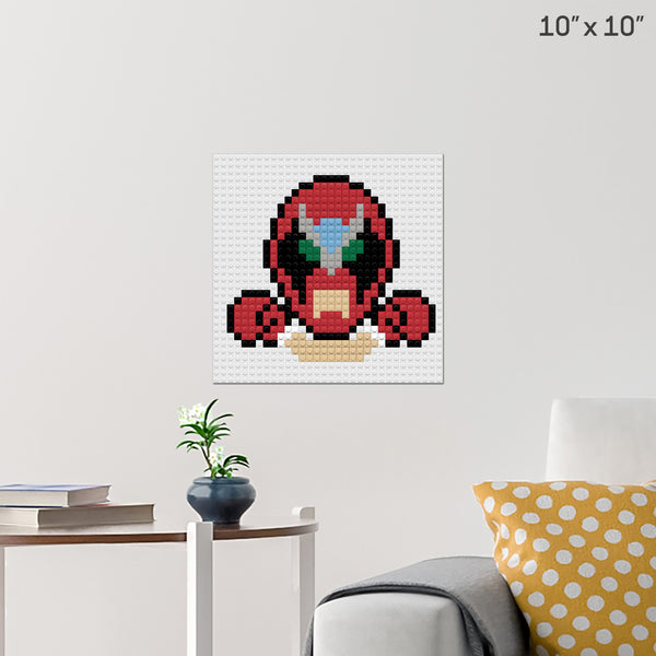 Strong Bad Brick Poster