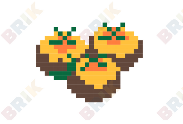 Stuffed Mushroom Day Pixel Art