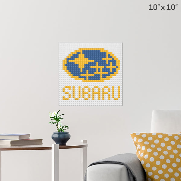 Subaru Brick Poster