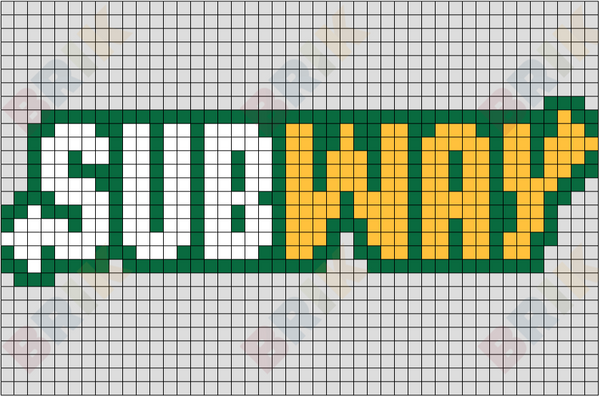 Subway Pixel Art