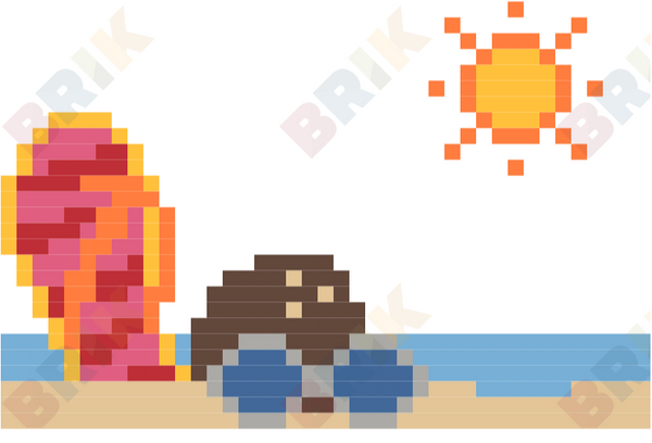 Summer Pixel Art