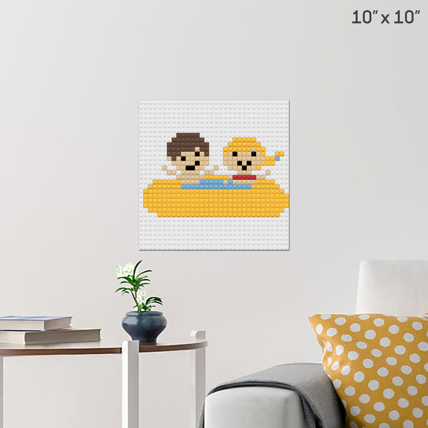 Summer Brick Poster