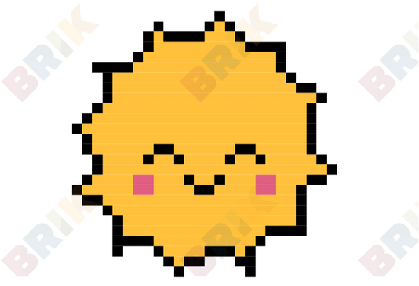Sun Pixel Art