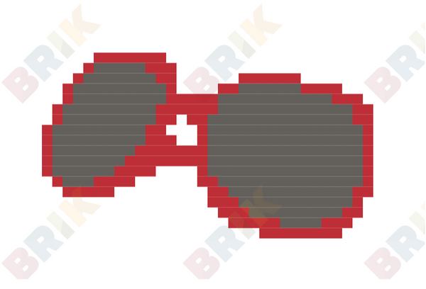 Sunglasses Day Pixel Art