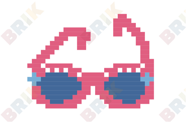 Sunglasses Day Pixel Art