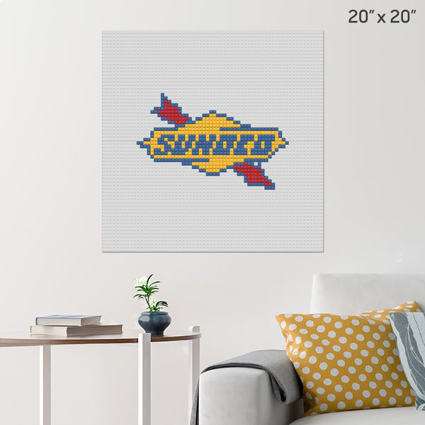 Sunoco Inc Brick Poster