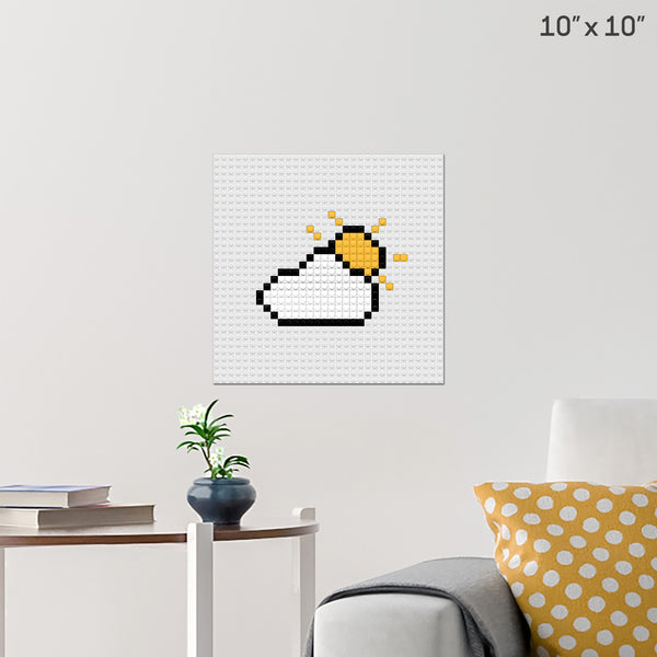 Sunshine Brick Poster