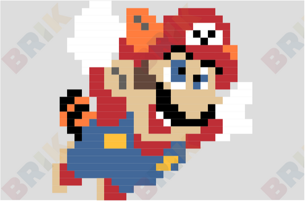 Super Mario Pixel Art