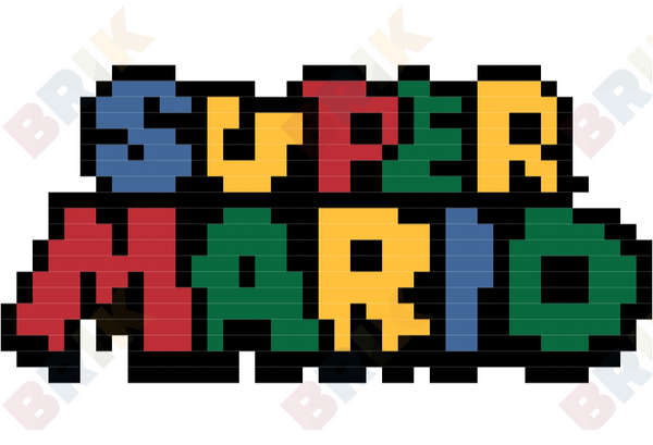Super Mario Pixel Art
