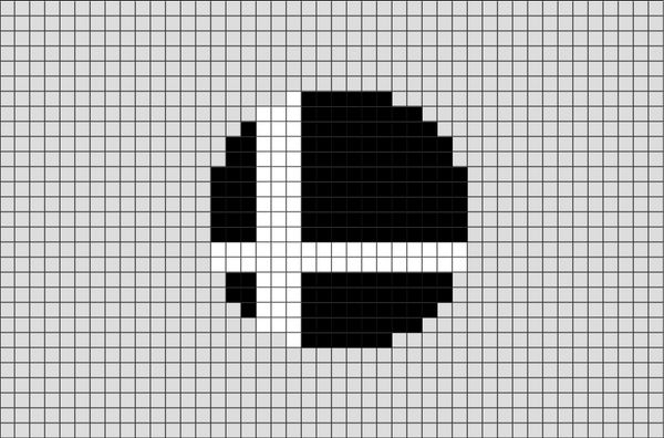 Super Smash Bros Pixel Art