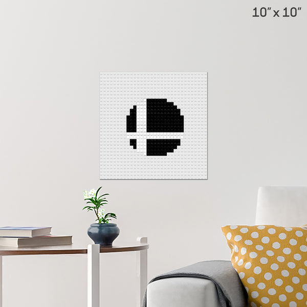 Super Smash Bros Brick Poster