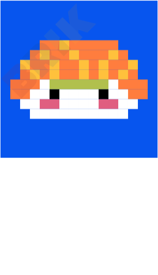 Sushi Pixel Art