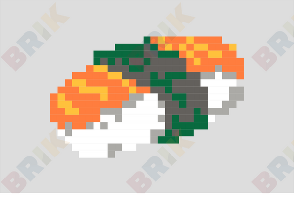 Sushi Pixel Art