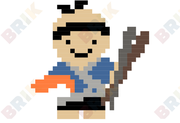 Sushi Pixel Art