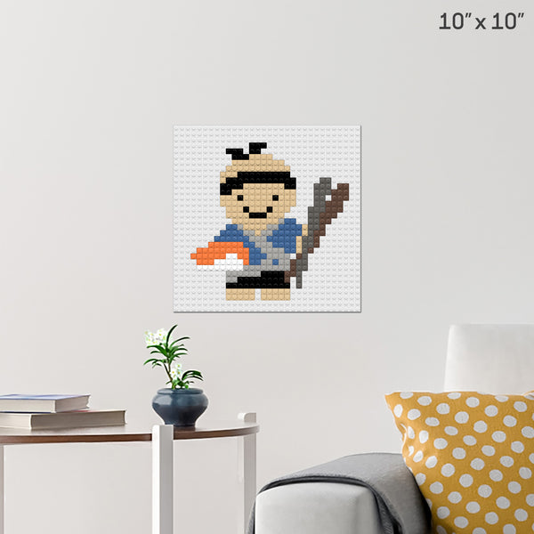 Sushi Brick Poster