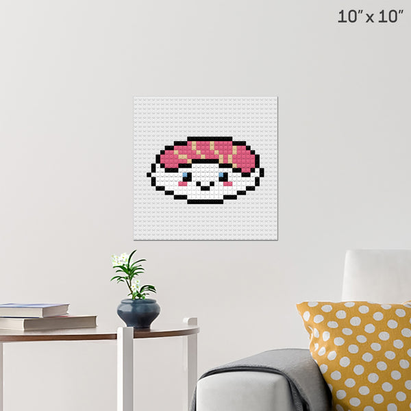 Sushi Brick Poster