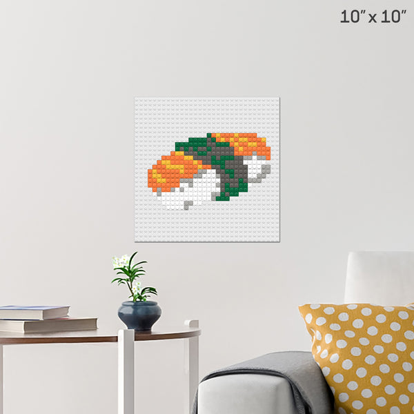 Sushi Brick Poster
