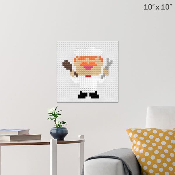 Swedish Chef Brick Poster