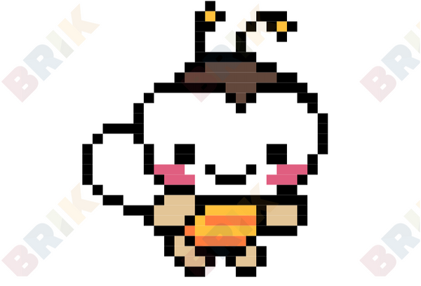 Sweet Coron Pixel Art
