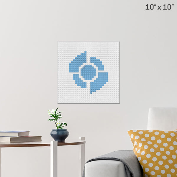 Sylph Labyrinth Brick Poster