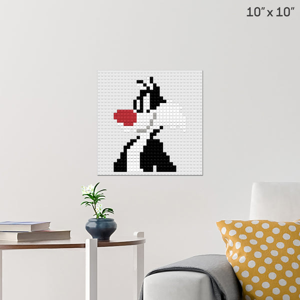 Sylvester the Cat Brick Poster