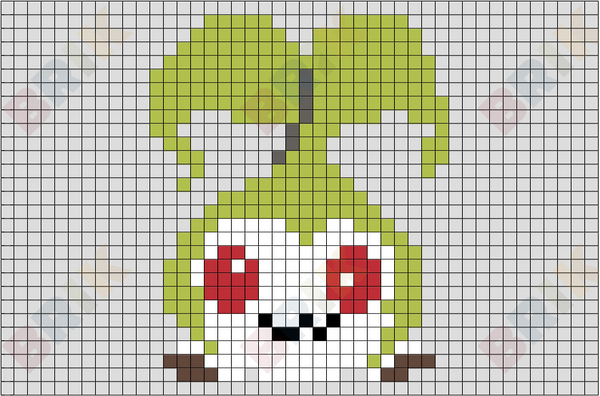 Tanemon Pixel Art