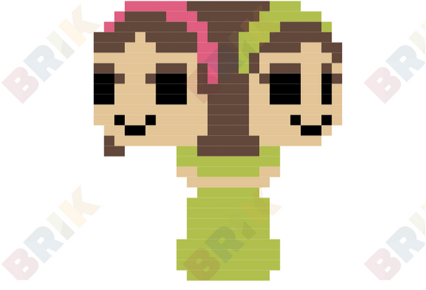 Tattler Twins Pixel Art