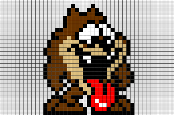 Taz Pixel Art