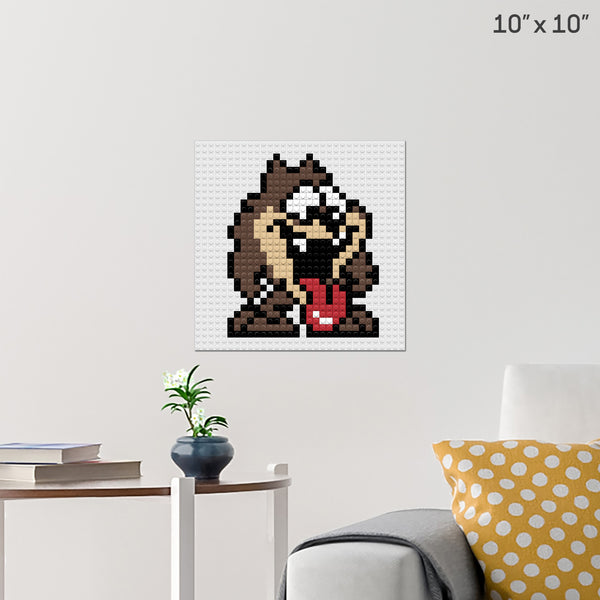 Taz Brick Poster